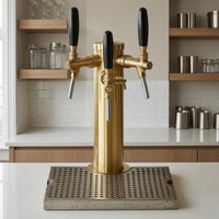 Stainless Steel Beer Tap Column Lever-Style Keg Beer Column Reflective