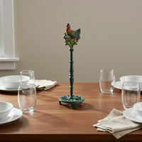 Cast Iron Hen Paper Towel Stand Decorative for Dining Room