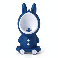 Bathroom Item PP Plastic Rabbit Wall Urinal Wheeled Base