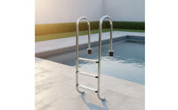 Pool Handrail Ladder Stainless Steel Swimming Pool Ladder with Handrails Anti-Slip for Hotel Managers, Inground Pools, Spas