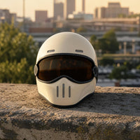 Retro Full Face | Vintage, Low-Profile, Retro, for Road Riding