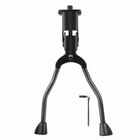 Spring-Loaded Double-Leg Kickstand Heavy-Duty Double-Leg Bike Stand Easy to Install Cycle Kickstand Universal Fit for Home Repairs