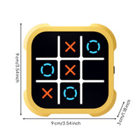 Interactive X O X O Game Educational Electronic X O Toe Board Brain Training Memory Game Console for Home