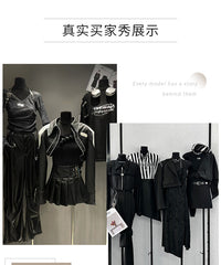 黑色扁身平胸模特道具女服装店橱窗半身人偶假人体模特展示架全身