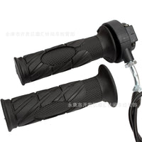 越野摩托车ATV沙滩配件 50-125CC油门转把手把加油器把座拉线总成