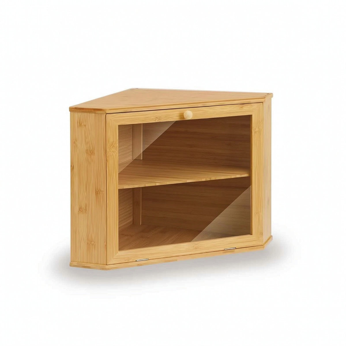 Countertop Bread Box Tiered Triangular Bread Box Clear for Bakers