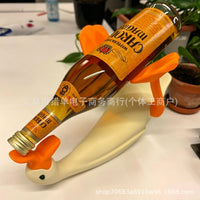 Goose Bottle Holder - Wine Bottle Rack in Goose Shape