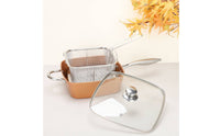 Versatile Cooker Large Capacity Versatile Cookware Set Easy to Clean Nonstick Cooking Pan with Accessories for Beginner Cooks, Students