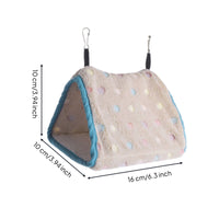 Parrot Bed Soft Pet Bed Fuzzy for Aviary