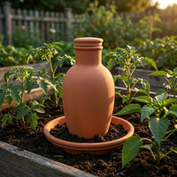 4 Pieces Terracotta Olla Clay Olla Pot Automatic for Travelers