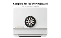 Throwing Board Set and Odorless Professional Dartboard Set Easy to Hang