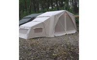 Inflatable Camping Tent Waterproof 2-Room Inflatable Tent Windproof for Families, Groups