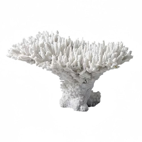 Coral Sculpture Textured Coral Decor Coastal for Living Room, Hotel Lobby