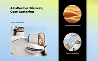 Kids ride-on car winter cover waterproof