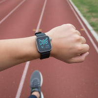 Vibrating Metronome Watch Inductive Charging Digital Tempo Watch for Musicians