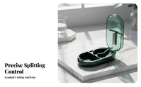 2-in-1 Cutter and Organizer Stainless steel cutter for portableers, Caregivers