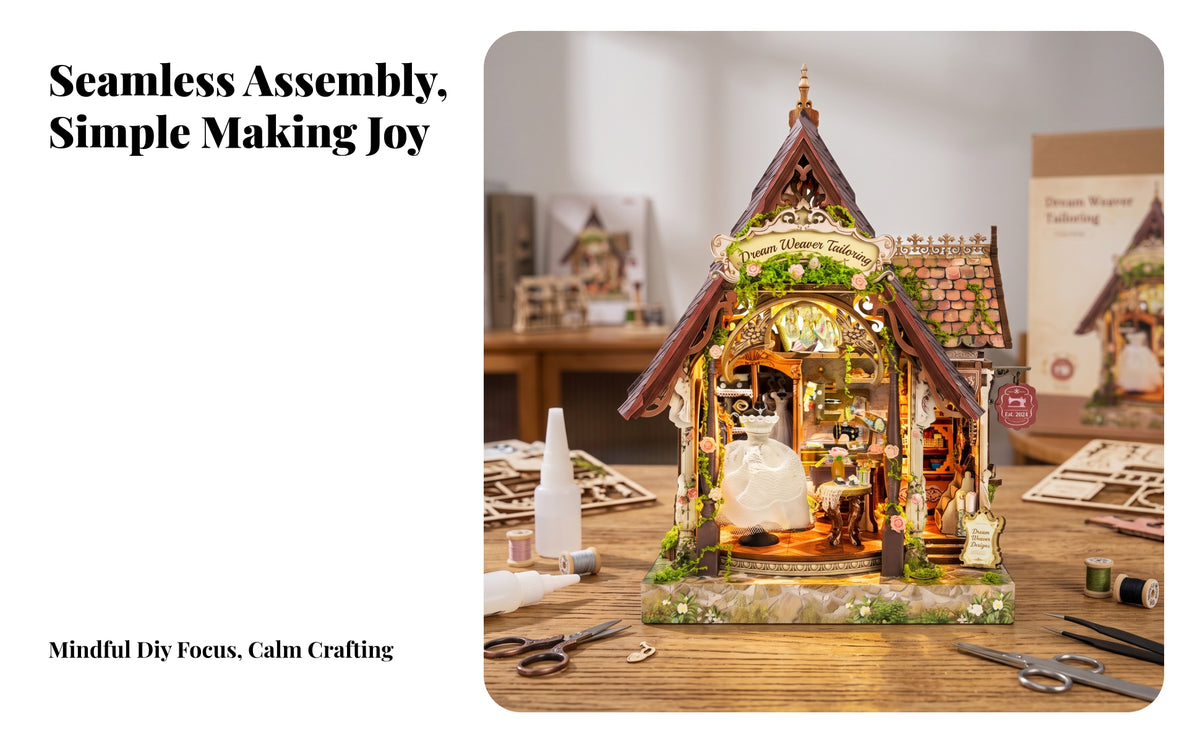 Hands-on DIY Tailor Shop Model