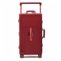 Aluminum Frame Trolley TSA Approved Lock Hardside hand luggage for voyagers