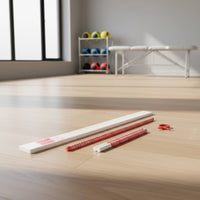 Functional Movement Screening Kit Red White Black Ybt Screening Kit Measuring Board Set Marked Scale Lines