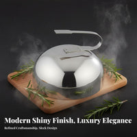 Anti Stainless Steel Steak Cover Long-Lasting Steak Basting Cover Easy to Clean for Home Cooks, Chefs, Hotels, Kitchen, Outdoor Cooking