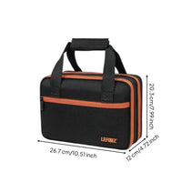 Tool Storage Case Easy to Carry Two-Tier-Layer Tool Case Multipurpose