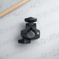 Four Way Drum Clamp Adjustable Electronic Drum Mount Clamp Sturdy Music Accessory for Drummers