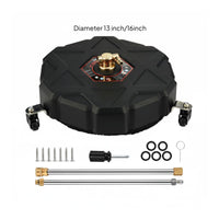 High Pressure Water Broom 360° Rotating Nozzles Pressure Washer Surface Cleaner