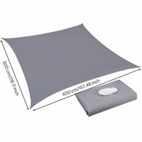 Sail Block Sail Reinforced Edges Waterproof Canopy for Swimming Pool, Garden, Camping
