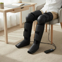 Air Compression Leg Heat Therapy Full Leg and Foot 3 Intensity Levels for Home