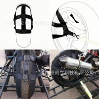 Motorcycle Tire Tie-Down Strap with Fixing Buckle, Universal Fit