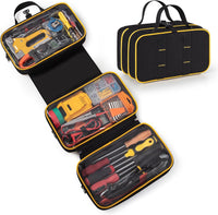 Three-Fold Multi-Function Tool Storage Bag Waterproof Easy to Clean Work Handbag