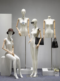 EP雅莹服装店模特道具半全身挂件手人偶女装橱窗平肩假人台展示架