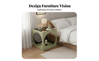 C-outlined Table Minimalist Design Indoor Furniture Sturdy for Apartment Dwellers