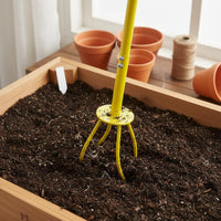 Garden Claw Weeder Detachable Design Standing Soil Loosener Easy Assembly