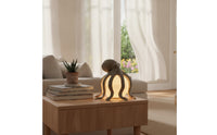 Marine-Themed Cephalopod Table Lamp | Warm Glow, cephalopod Resin Lamp, for Living Room