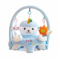 creatureShaped Sit-up Assistant Non-Slip Bottom Baby Seat Easy to Wash
