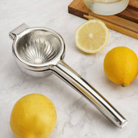 Stainless Steel Lemon Press Easy to Clean Manual Lemon Juicer Compact Storage