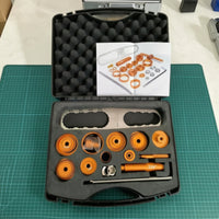 Bottom Bracket Tool with Adapters Anodized Bottom Bracket Press Tool Knurled for Cyclists