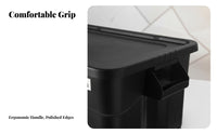 Stackable Utility Box with Table Lid Multi-Purpose Outdoor Equipment for Campers
