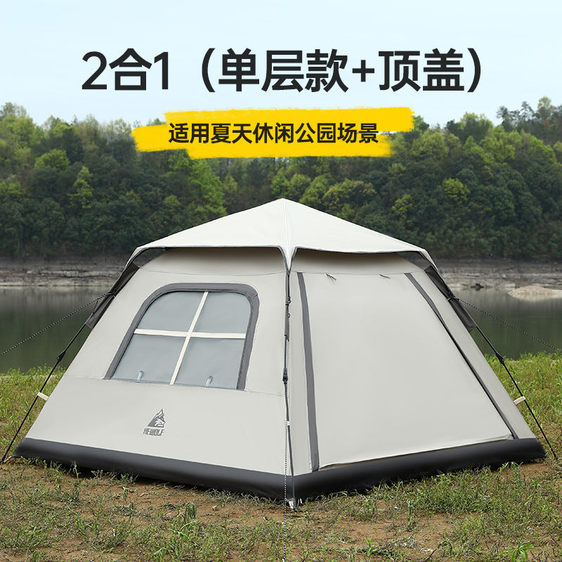 3-4 Person / Single Layer-top