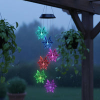 LED Creature Wind Chime Waterproof Outdoor Decor Decorative for Balcony