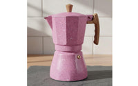 Stovetop Espresso Pot Portable & Lightweight Octagonal Aluminum Coffee Pot Italian Coffee Brewer Rich Flavor Kitchenware