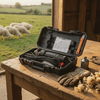 Electric Sheep Shear Professional Sheep Shears with Carrying Case Electric Wool Clipper Portable for Shearers, Farm