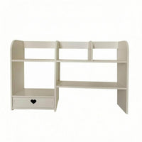 3-Layer Shelf Organizer Rectangular Frame Desktop Storage Rack Space Saving