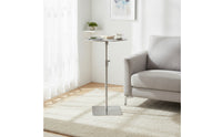 Adjustable Side Table Space Saving Sofa Side Table Compact for Small Areas