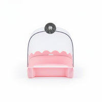 Transparent Bird Bathing Tub Clear View Design Pet Supplies Spacious for Parrots