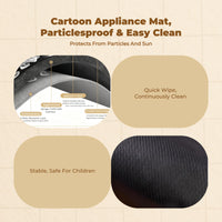Dustproof cartoon appliance cover