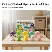 20 Pieces Develops Fine Manual Dexterity Skills Numbered Barn Matching Set Promotes Hand-Eye Coordination Farm Creature Barn Toy Materials
