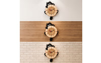 Cat-Shaped Wall Clock Whimsical Cat Clock Lovely for Living Room