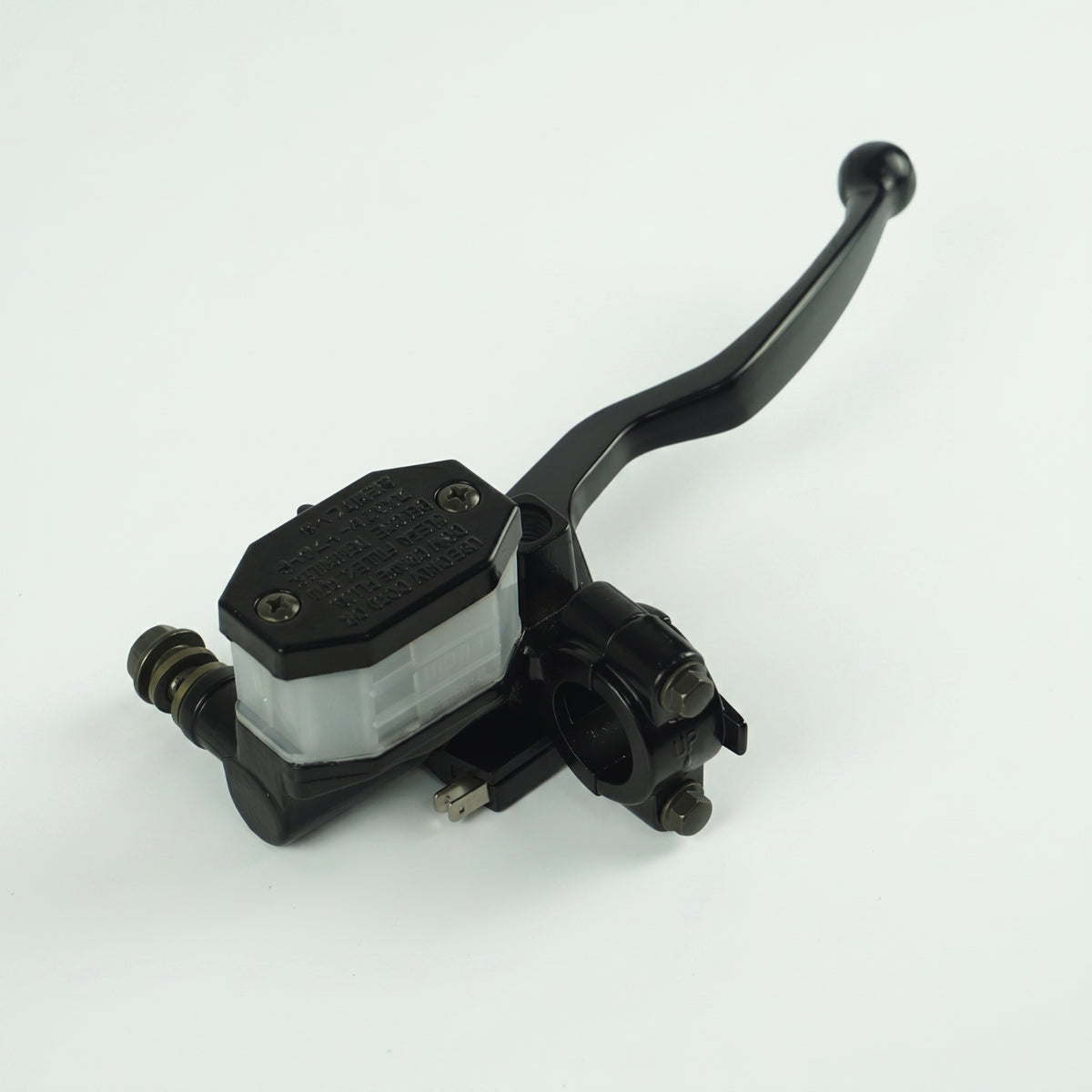 Disc Brake Master Cylinder Assembly Replacement Front Brake Master Cylinder Motorcycle Part Direct-Fit Black for Refurbishment